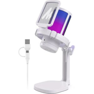 Maono DGM20 mikrofón biela