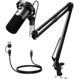 Maono PD200XS mikrofrón čierna
