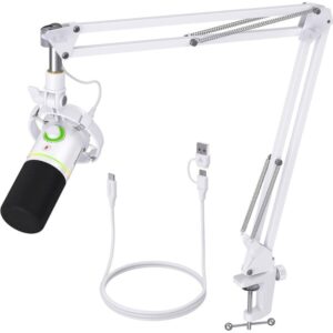 Maono PD200XS mikrofón biela