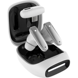 FIXED Game Pods TWS herné slúchadlá (kompatibilné s PS5/PS4/Nintendo Switch 1) biela