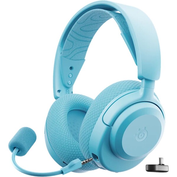 SteelSeries Arctis Nova 3PW bezdrôtové herné slúchadlá modrá