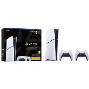 PlayStation 5 Digital Edition 825GB + DualSense Wireless Controller biely