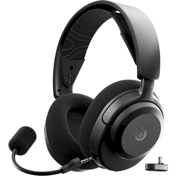 SteelSeries Arctis Nova 3PW bezdrôtové herné slúchadlá čierna