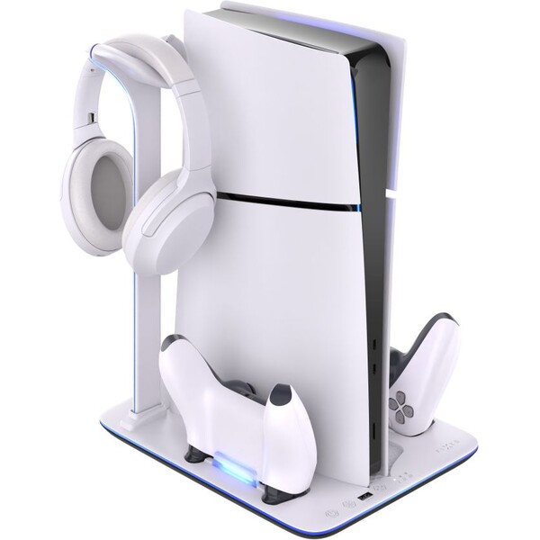 FIXED nabíjacia stanica pre PlayStation 5 Slim s LED podsvietením